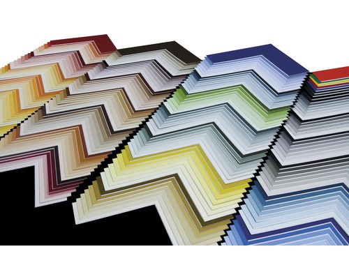 Auswahl an Bilderrahmenleisten für Bilderrahmen