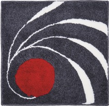 Badteppich Grund COLANI 18 60 x 60 cm dunkelgrau
