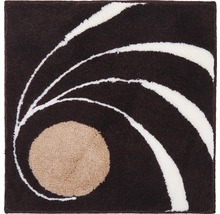 Badteppich Grund COLANI 18 60 x 60 cm braun