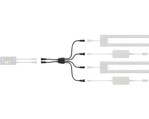 Verteiler für Leuchten zur Verbindung von Leuchten