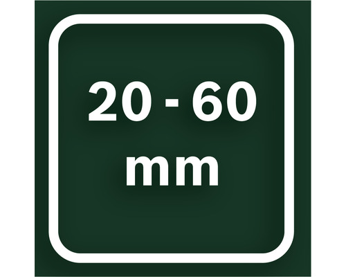 Größe 20-60 mm