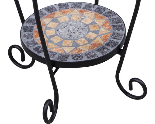 Pflanzenständer mit Mosaikmuster