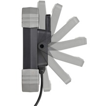 Drehbare LED-Arbeitsleuchte mit Kabel