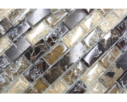 Mosaikfliesen in rechteckiger Form