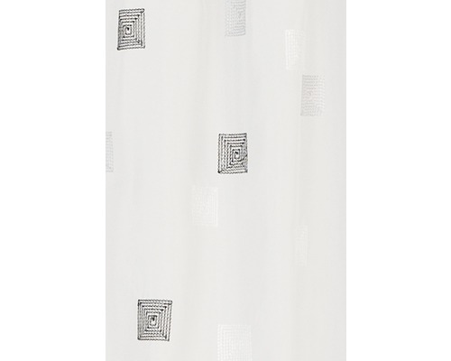 Weiße Tapete mit geometrischen Quadratmustern