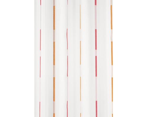 Gardine mit Streifenmuster