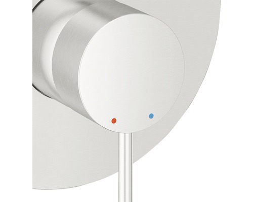 Detailansicht eines Wasserhahnventils für Waschbecken