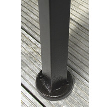 Metallpfostenfuß für Terrassengeländer