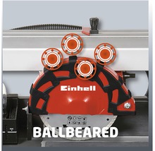 Einhell Logo auf einer Fliesenschneidmaschine mit Kugellager