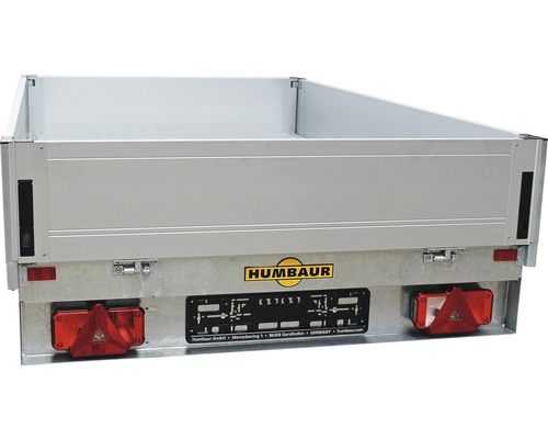 Humbaur Anhänger Heckansicht