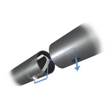 Aufstellpool Framepool-Set Intex Ultra Quadra XTR eckig 732x366x132 cm inkl. Sandfilteranlage, Leiter, Abdeckplane, Bodenschutzvlies & Anschlussschlauch grau-thumb-6