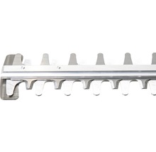 Schneidmesser einer Heckenschere aus Metall