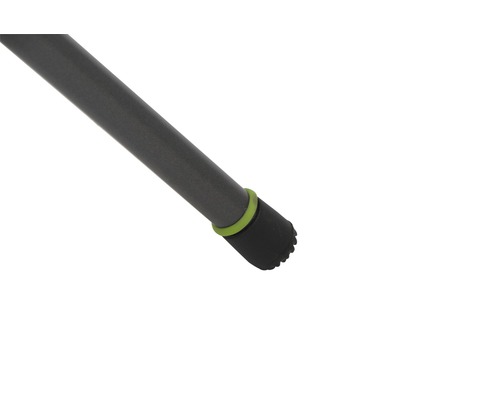 Bein eines Hockers mit Bodenschoner aus Gummi