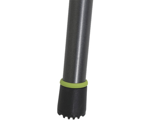 Detailansicht eines Stuhlbeins mit Schutzkappe