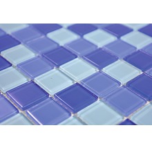 Mosaikfliesen aus Glas, quadratisch