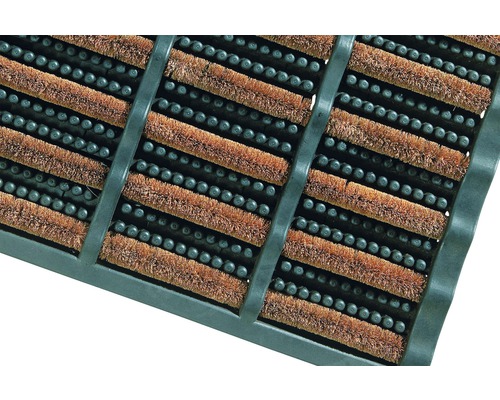 Fußmatte aus Kokosfasern und Gummi