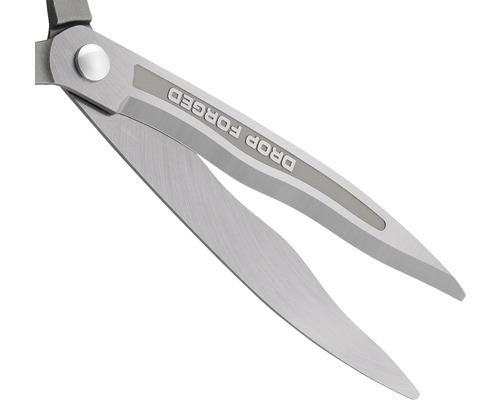 Schere aus Stahl mit der Aufschrift Drop Forged