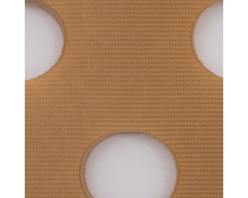 Detailansicht einer gelochten Textiloberfläche