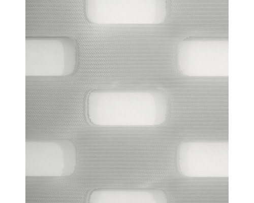 Nahaufnahme eines horizontalen Lamellenvorhangs mit lichtdurchlässigen Bereichen