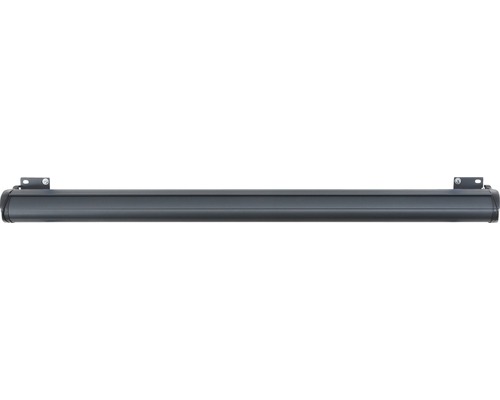 Längliche LED-Lampe mit Halterungen
