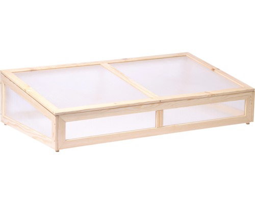 Frühbeet aus Holz und Kunststoff