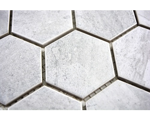 Sechseckige Fliesen aus Marmor