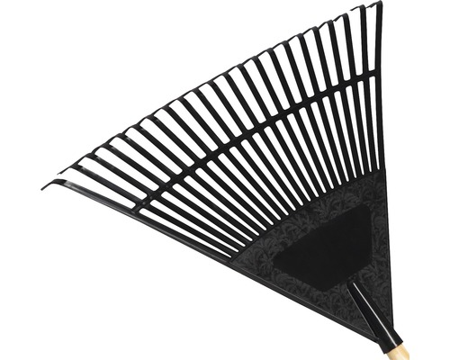 Gartenrechen mit Zinken und Stiel