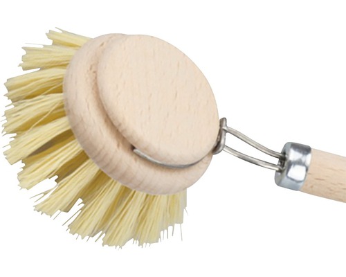 Spülbürste mit Holzgriff und Borsten