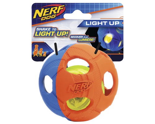 Nerf Dog Spielzeug mit Lichteffekt für Hunde