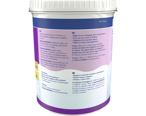 SauerstoffAktiv für Teiche zur Erhöhung des Sauerstoffgehalts