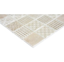 Mosaikfliese mit verschiedenen Mustern