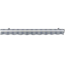 SOLUNA Gelenkarmmarkise Concept 3,5x2 Stoff Dessin 7109 Gestell Silber E6EV1 eloxiert Antrieb rechts inkl. Kurbel-thumb-4