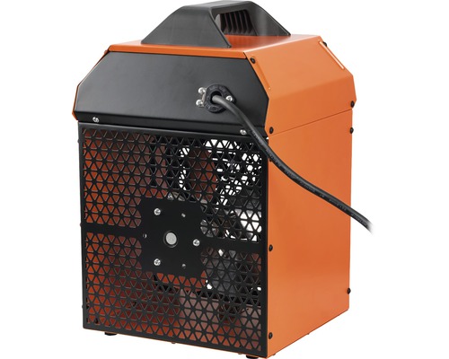 Elektrischer Bauheizer mit Schutzgitter