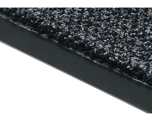 Detailansicht einer Schmutzfangmatte mit Gummirand