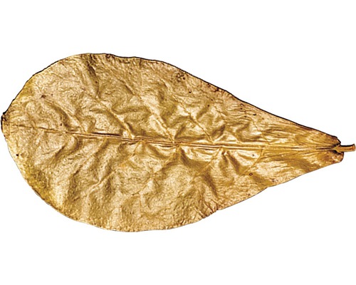 Dekoratives Blatt aus Metall zur Dekoration