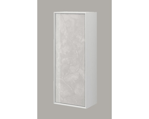 Hängeschrank mit Marmoroptik für das Badezimmer