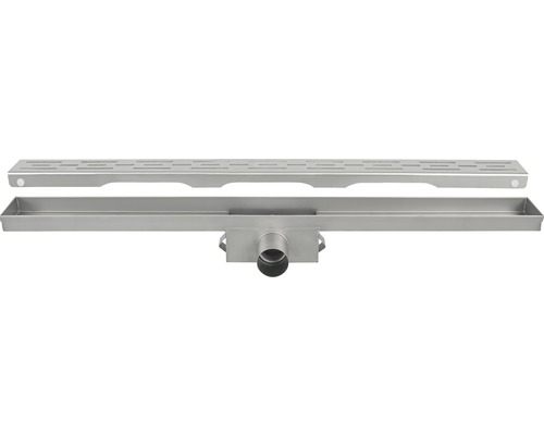 Edelstahl Duschrinne mit Abdeckung