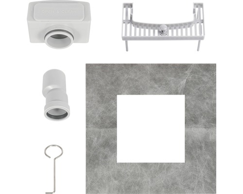 Aufsatzstück Set für Duschrinnen