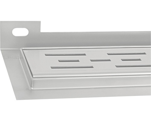 Edelstahl Duschrinne mit Ablauf