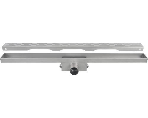 Edelstahl Duschrinne mit Abdeckung