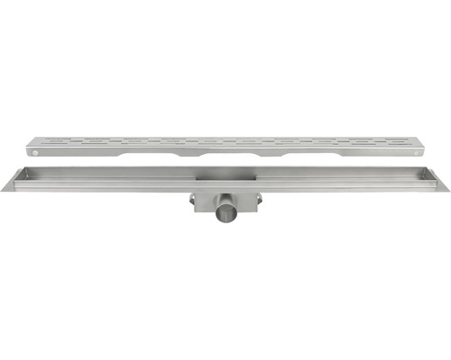 Edelstahl Duschrinne mit Abdeckung
