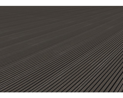 Ansicht von gerillten Kunststoffplatten für den Außenbereich