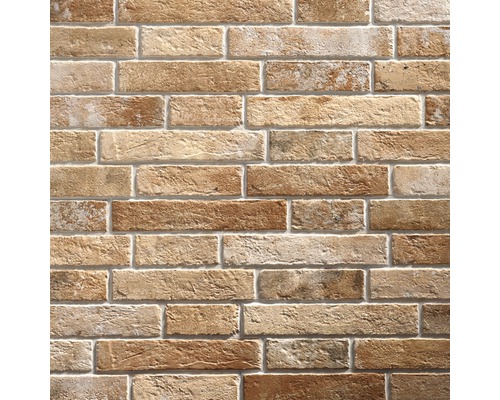 Wandfliese im Backsteinmuster