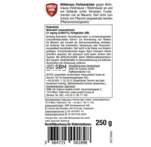 Rodicum Wühlmaus Portionsköder zur Verwendung in Köderbox 250 g