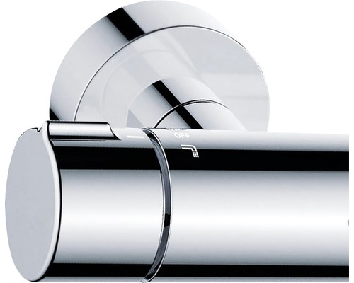 Thermostatarmatur zur Temperaturregelung im Badezimmer