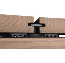 Konsta Terraflex Abstandhalter 9 mm für Holz-Unterkonstruktion mit Edelstahlschraube C1 5x50 mm 1 Pack = 30 Stück-thumb-8