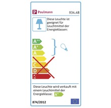 Paulmann Logo. Energieeffizienzklassen Label A++ bis E.
