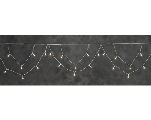 Lichterkette mit Eiszapfenform für den Innenbereich
