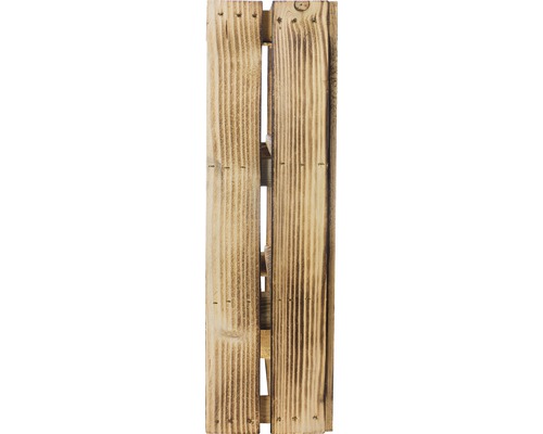Holzkiste Seitenansicht