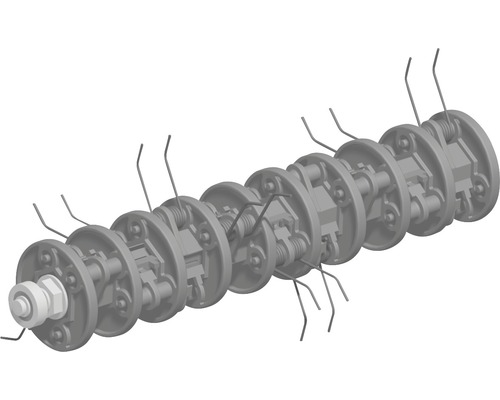 Metallraupenfahrwerk für Bauprojekte